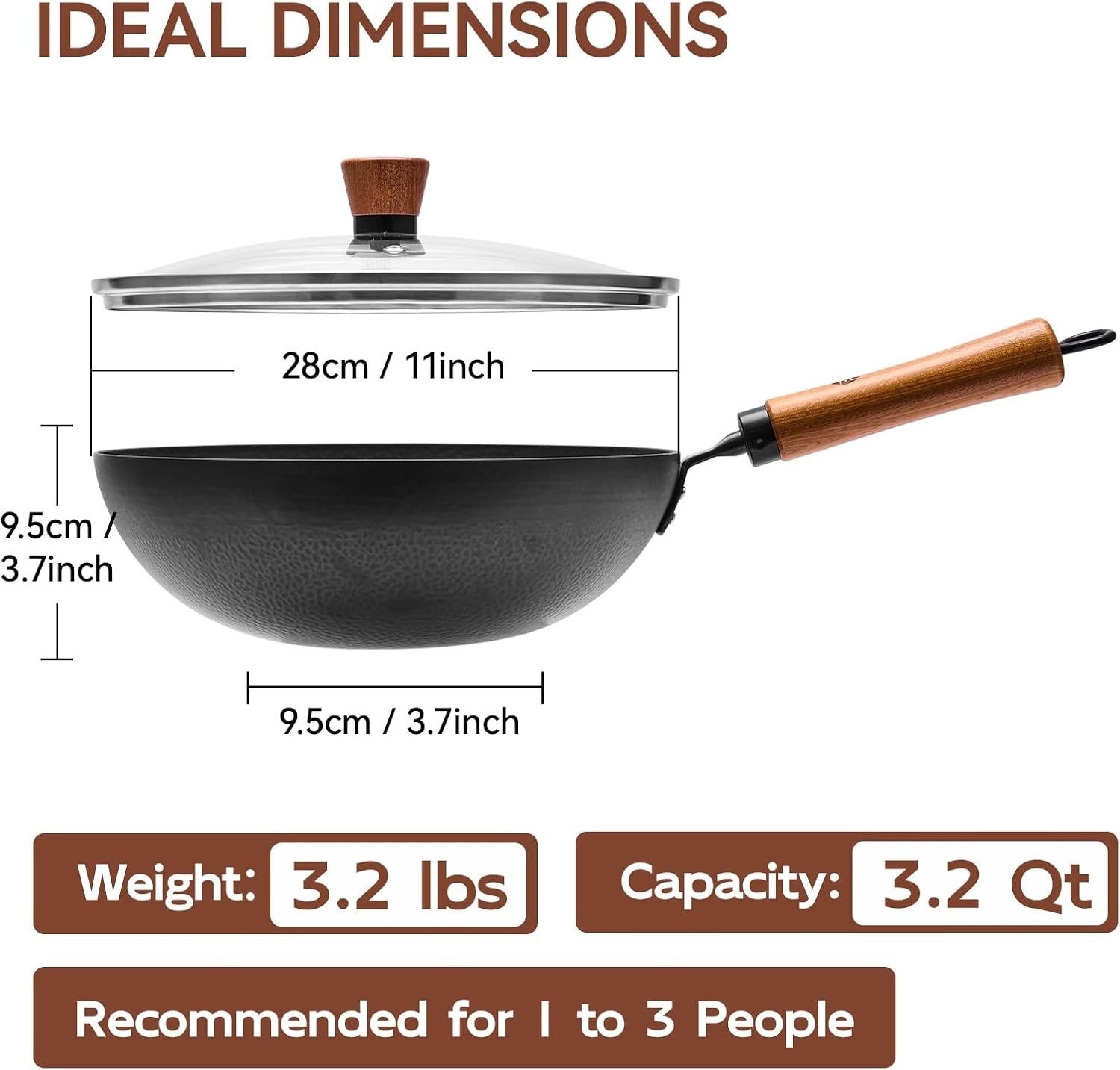 image:imageWANGYUANJI 11 Traditional Round Bottom Iron WokCast Iron Wok Ring for Gas Stove 83 NonSlip Wok Support Rack